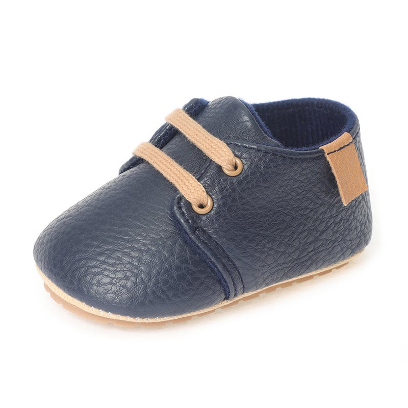 Spring Autumn Hot-Sale Baby Toddler Shoes Dark blue 