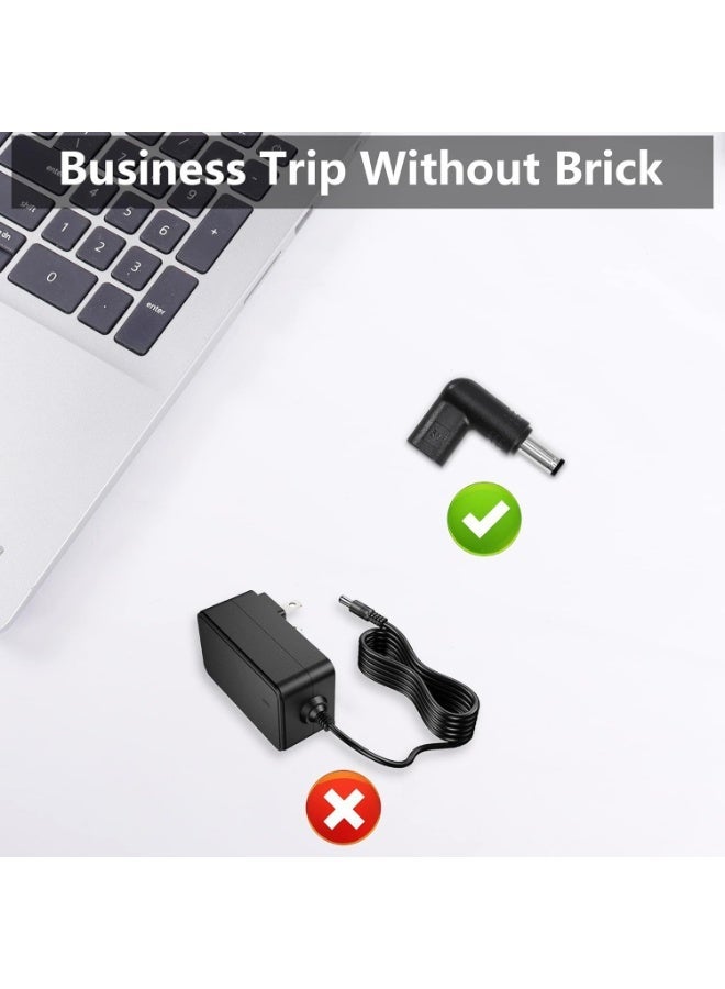 general USB 3.1 Type C Female to DC Male Adapter, 90 Degree Angled USB C to DC 9V PD Emulator Trigger Charging Adapter Plug for Laptop、Router、Mobile Power Supply Charger Connector - Image 5