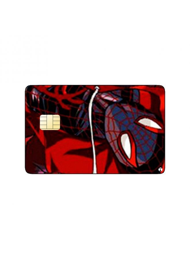 RKN PRINTED BANK CARD STICKER Animation Miles Morales From Spiderman Into The Spider Verse By Sony - Image 2