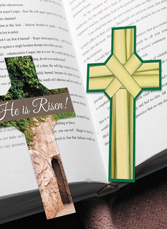 Needzo Bulk Lenten Season Palm Cross Bookmarks with Lent Prayer - Cardstock, 6" Height (Pack of 25) - Image 3