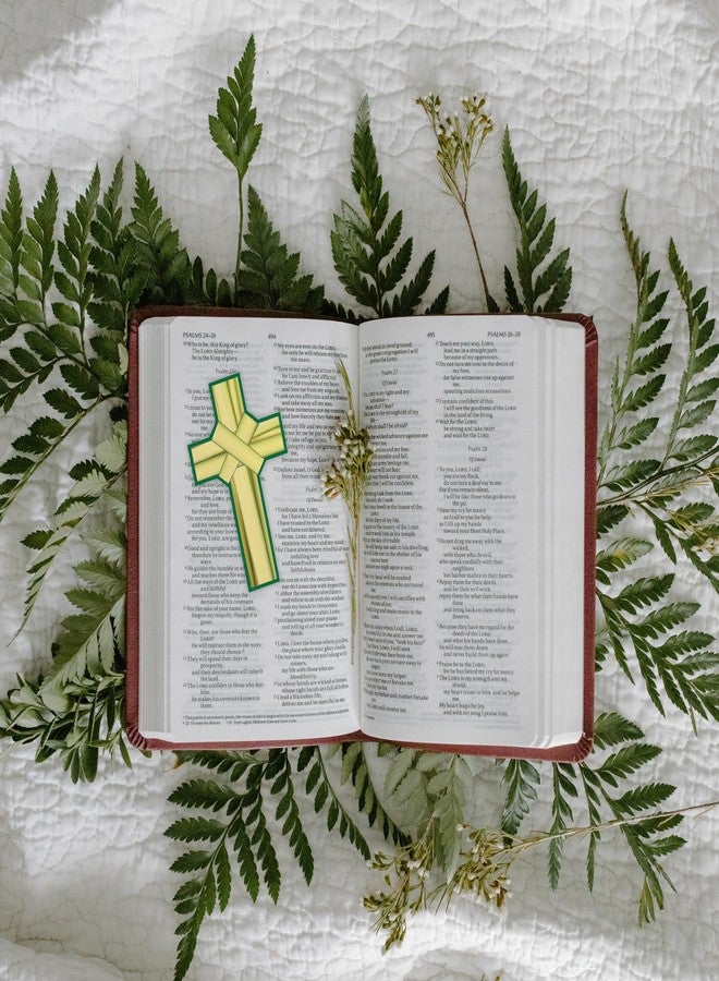 Needzo Bulk Lenten Season Palm Cross Bookmarks with Lent Prayer - Cardstock, 6" Height (Pack of 25) - Image 5