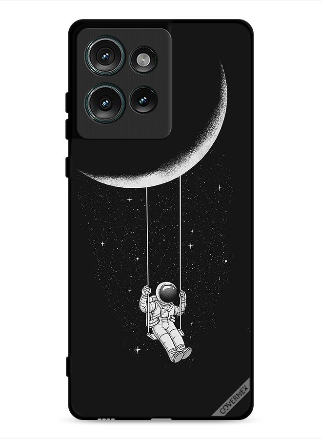 Covernex Motorola Edge 50 Protective Case Cover Moon Swing - Image 1