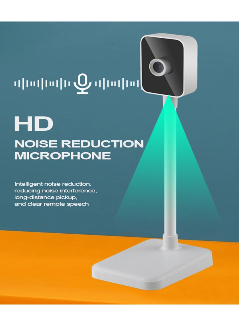 كاميرا ويب بدقة 1080P HD USB، كاميرا ويب عالية الدقة للكمبيوتر المحمول على سطح المكتب، كاميرا ويب عالية الدقة للكمبيوتر مع تركيز دقيق يدوي، كاميرا ويب بزاوية قابلة للتعديل، برنامج تشغيل مجاني، كاميرا ويب للكمبيوتر لمكالمات الفيديو، مؤتمرات الفيديو. - Image 4
