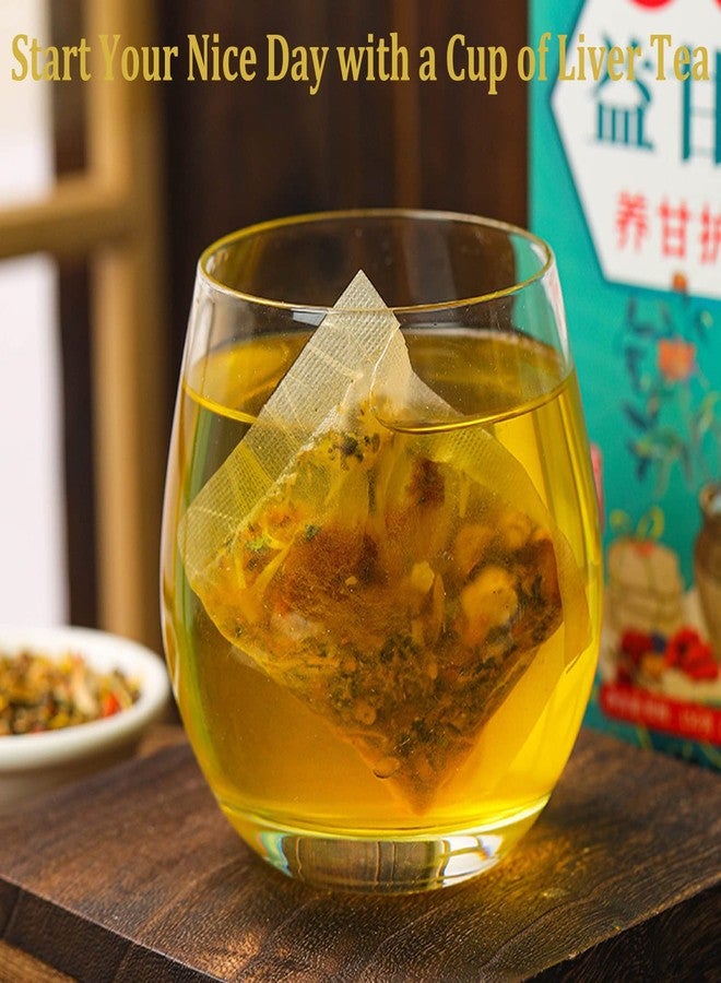 Meideal Daily Liver Tea, 18 Flavors Liver Tea with 18 Different Herbs for Better Liver, Natural Herbal Tea for Liver (2 Boxes 60 Bags) - Image 5