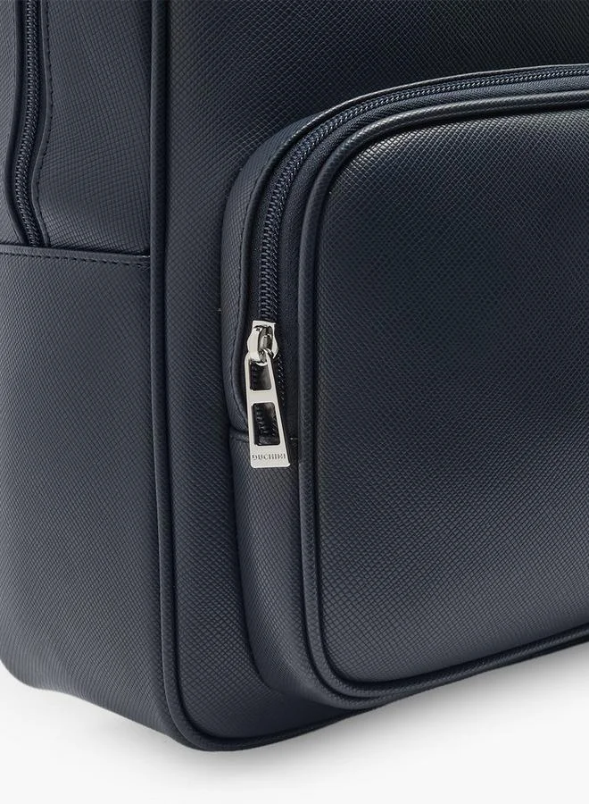 Duchini NAVY Men Padded Shoulder Strap Backpack for Men | Best Price UAE