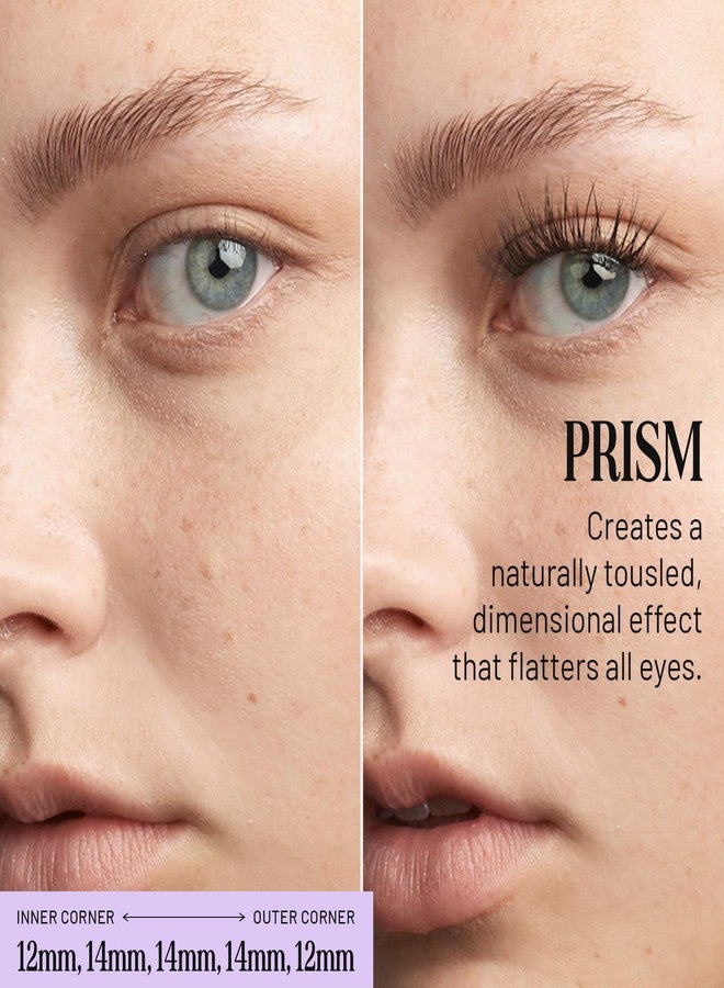 Lilac St. Lilac St - Prism Glamorous Faux Eyelash Clusters (10mm) - Dynamic & Fluttery Volume - DIY Lash Extension Wisps - Lightweight & Lifelike - Lasts 10 Days - Women Founded, Cruelty Free, Vegan - 10 Lashes - Image 2