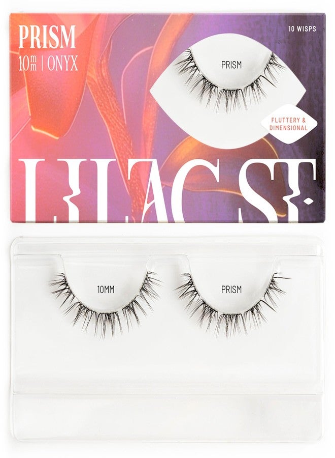 Lilac St. Lilac St - Prism Glamorous Faux Eyelash Clusters (10mm) - Dynamic & Fluttery Volume - DIY Lash Extension Wisps - Lightweight & Lifelike - Lasts 10 Days - Women Founded, Cruelty Free, Vegan - 10 Lashes - Image 1