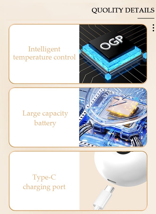 DUNISO Microcurrent Facial Massager Roller, Microcurrent Facial Device, Face Sculpting Tool for Instant Face Lift, Skin Tightening Wrinkle Removal Anti Aging Tool - Image 2