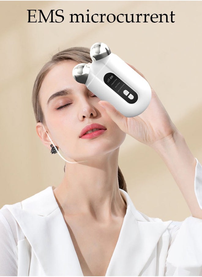 DUNISO - Microcurrent Facial Massager Roller, Microcurrent Facial Device, Face Sculpting Tool for Instant Face Lift, Skin Tightening Wrinkle Removal Anti Aging Tool - Image 1