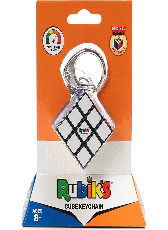 Rubik's Cube 3 x 3 Key Ring - Colourful Puzzle Game Rubik's - Mini Puzzle 3x3 Orginial Colour Matching - Classic Cube Problem Solving - Mini Version - 6064001 - Children's Toy 8 Years and Above - Image 2