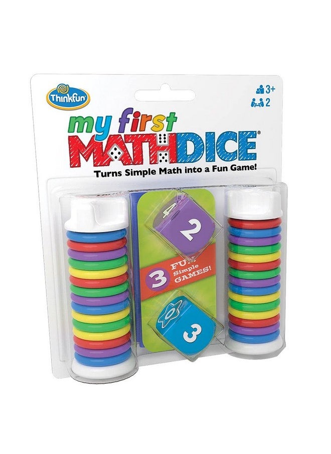 thinkfun Think Fun My First Math Dice - Engaging Counting Game For Kids | Enhances Math & Number Skills | Fun Learning Activity For Ages 3+  - Image 2