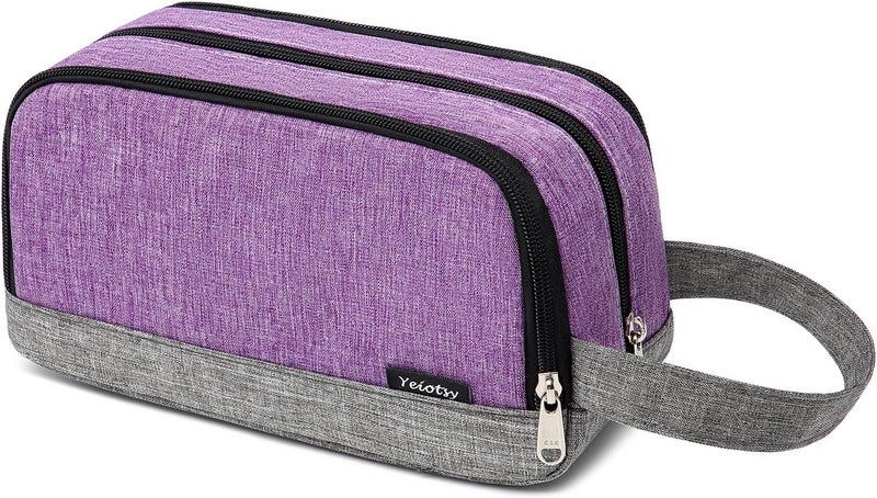 Yeiotsy Color Clash Portable Travel Toiletry Organizer Bag