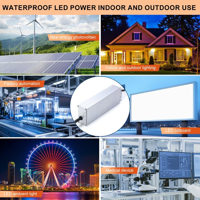 HLG 120H 48V 2.5A 120W سائق LED IP67 إضاءة تجارية خارجية - Image 4