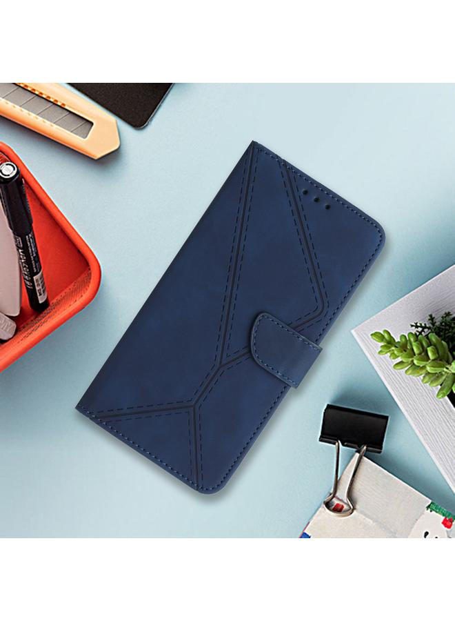 إيروريكس جراب لهاتف Motorola Moto G35 5G مصنوع من الجلد المنقوش بخياطة - Image 2