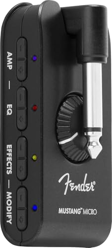 Fender Mustang Micro Headphone Amplifier, with 2-Year Warranty - Image 1