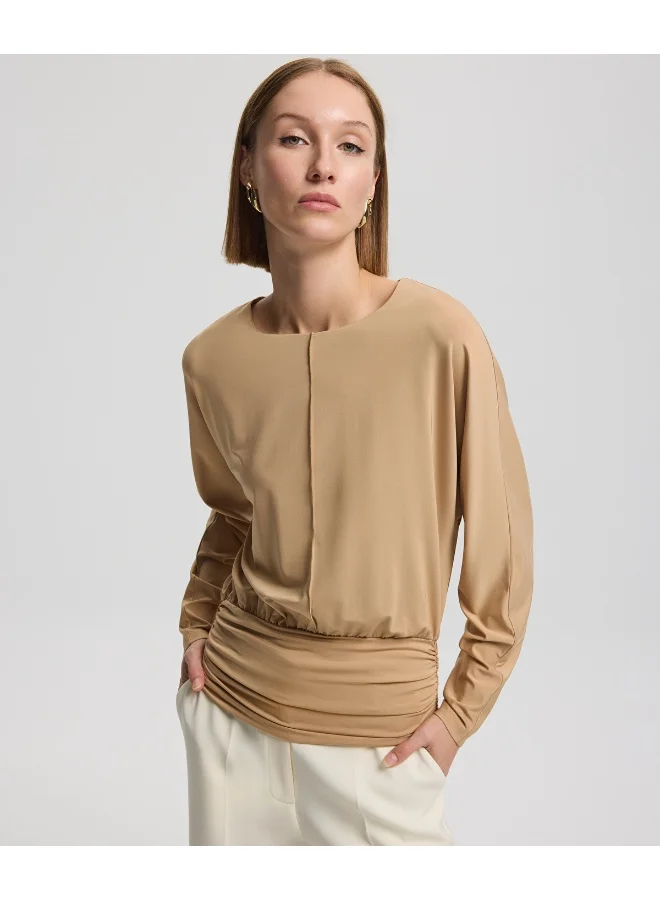 ابيكول Draped Blouse