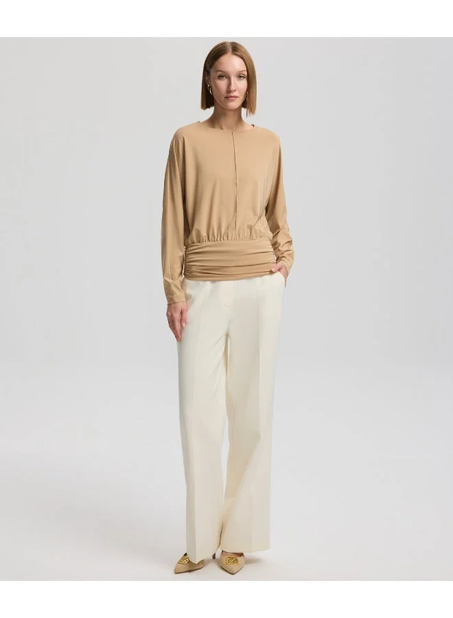 ابيكول Draped Blouse