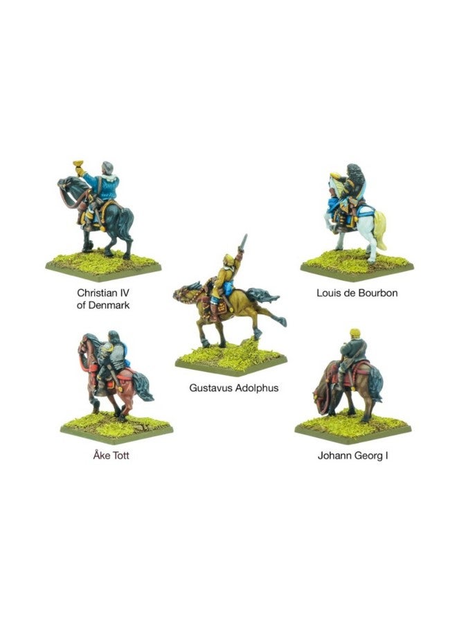 Warlord Games Pike & Shotte Epic Battles - Thirty Years War Protestant Alliance Commanders Military Table Top Wargaming Plastic Model Kit 212412002 - Image 3