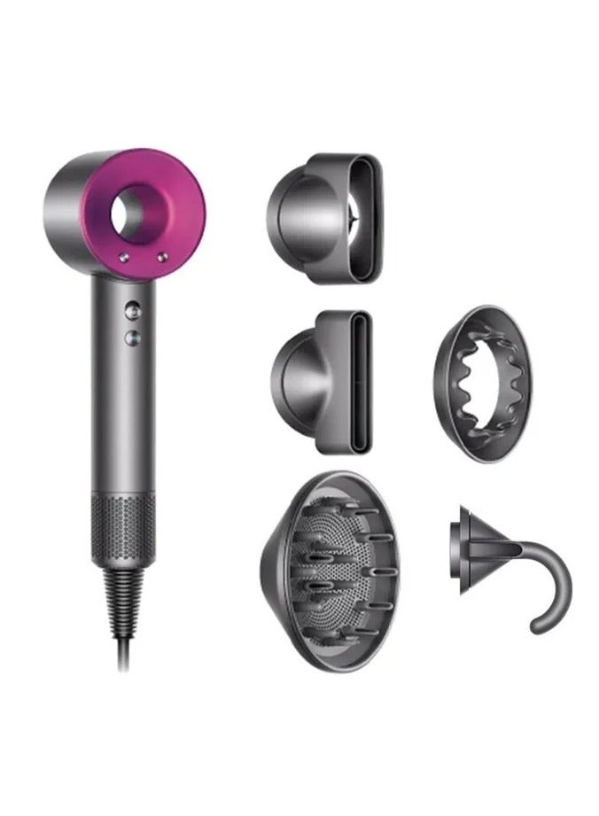 Hair dryer 5 in 1 salon Electric Hair Dryer, The Ultimate Leafless Hair Dryer Set - Image 4