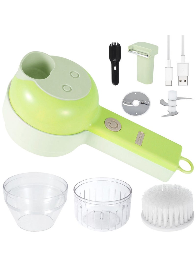 AROAQ Electric Vegetable Chopper Machine For Vegetable Slicer, Garlic Crusher, Meat Grinder  - Image 1