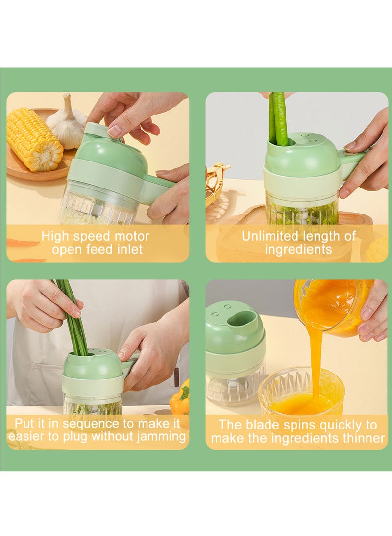 AROAQ Electric Vegetable Chopper Machine For Vegetable Slicer, Garlic Crusher, Meat Grinder  - Image 3