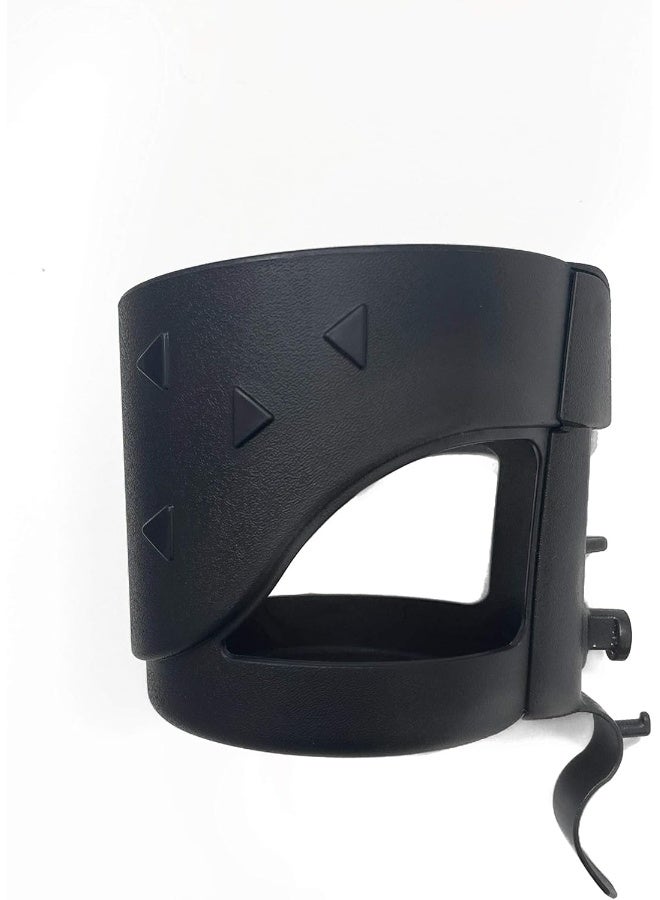 mifold hifold fit-and-fold Booster seat Clip on Cup Holder, Black - Image 1