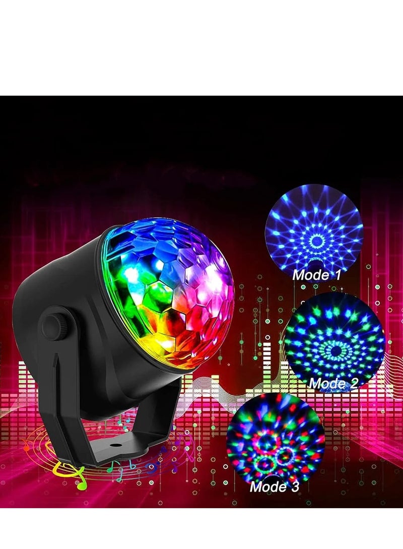 ماركة غير محددة إنارة ليد كره ديسكو ملون لاضاءه الحدائق والحفلات والمسرح تعمل على USB  - Image 1