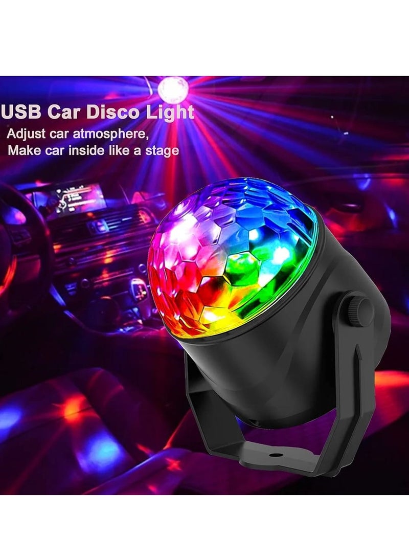 ماركة غير محددة إنارة ليد كره ديسكو ملون لاضاءه الحدائق والحفلات والمسرح تعمل على USB  - Image 3