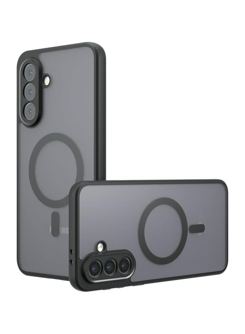 VKL Magnetic Case Compatible with Samsung Galaxy A56 5G Case, Selected TPU Material and Four Corner Airbags Shock and Drop Resistance Cover with Wireless Charging - Image 1
