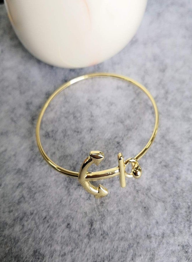 نوماندا سوار من مجوهرات نوماندا البحرية النسائية، بتصميم مرساة بحار، سهل الفتح (برونز أحمر عتيق) - Image 3