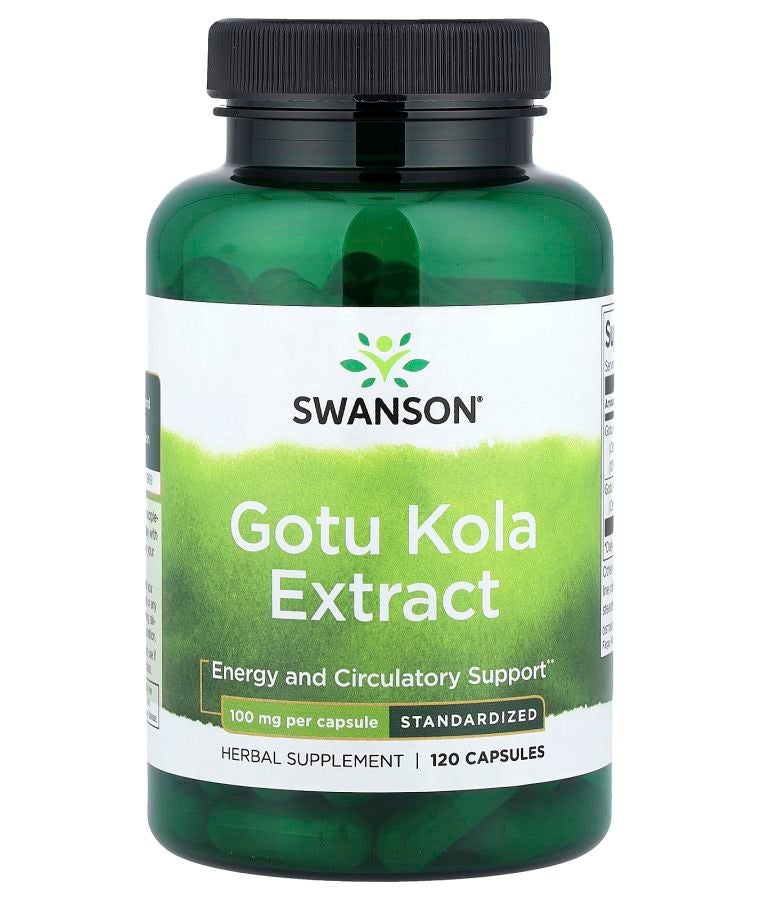 SWANSON Gotu Kola Extract Standardized 100 mg 120 Capsules