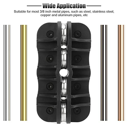 YOSOO 3/8in Brake Pipe Straightening Tool, Brake Line Tubing Straightener Metal Tube Straightening Tool Universal for Brake Fuel System Lines - Image 4