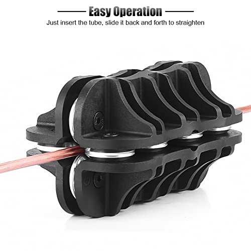 YOSOO 3/8in Brake Pipe Straightening Tool, Brake Line Tubing Straightener Metal Tube Straightening Tool Universal for Brake Fuel System Lines - Image 5