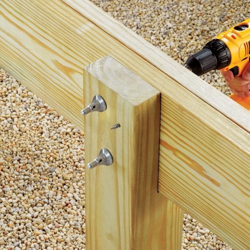 FASTENMASTER نظام تثبيت البراغي FastenMaster FMTHR007-24 ThruLOK، 7 بوصات، 24 قطعة، فضي - Image 5