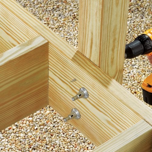 FASTENMASTER نظام تثبيت البراغي FastenMaster FMTHR007-24 ThruLOK، 7 بوصات، 24 قطعة، فضي - Image 3