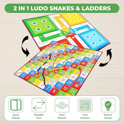 RATNA'S Ludo and Snake Ladder SR. Ratna - Image 2