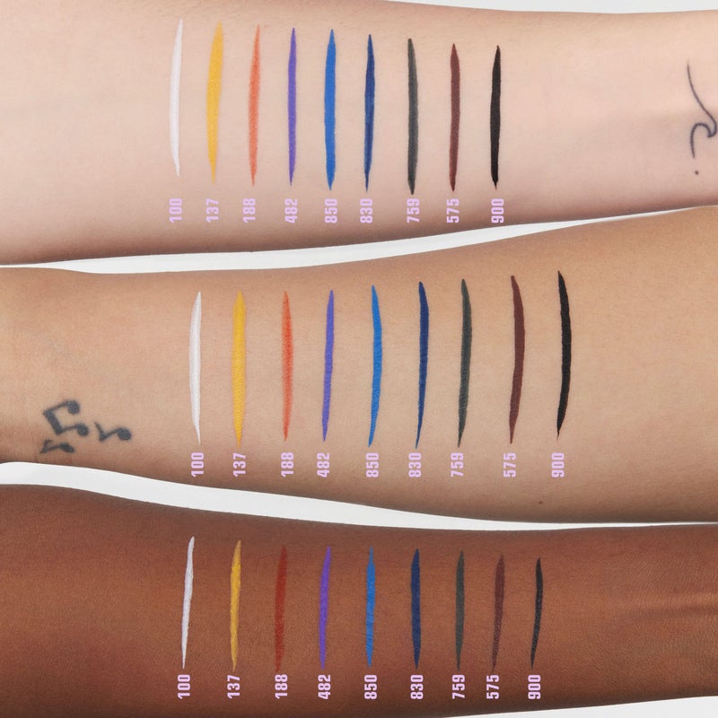 3INA The Color Pen Eyeliner - Waterproof Colorful Liquid Eyeliner Pencil for Bold Looks - Precise Felt Tip - 14 Hour Wear Eye Makeup - 137-0.034 oz - Image 4