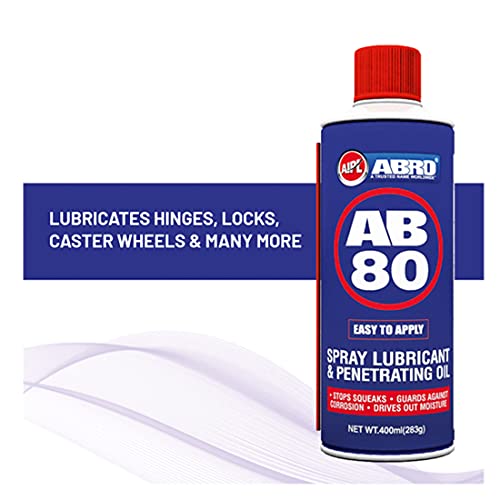 ABRO AB-80-400 Spray Lubricant & Penetrating Oil Corrosion Inhibitor Loose Rusted Nuts & Fasteners (400 ml) - Image 5