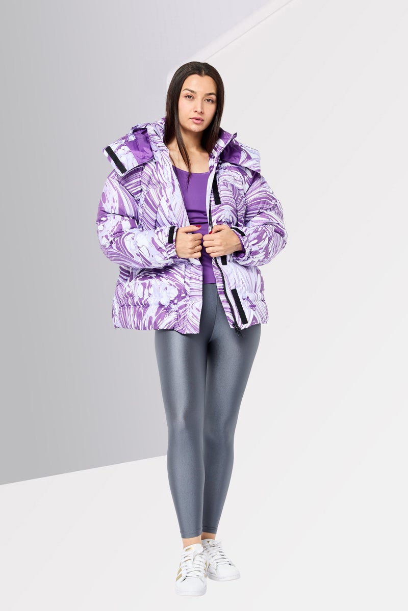 Adidas by Stella McCartney Women Sportswear Fit Long Sleeves Outdoor Jacket, Multicolor - Image 2
