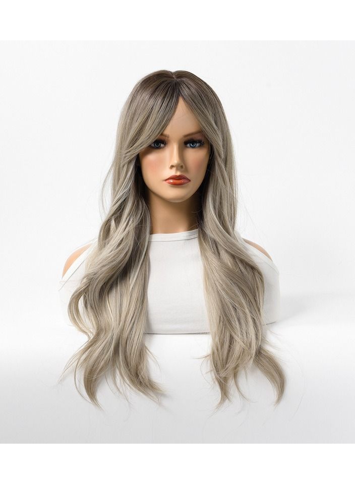 إستيل شعر مستعار Estelle شعر طويل مجعد طويل مموج متوسط ​​طويل رأس كامل رمادي - Image 1