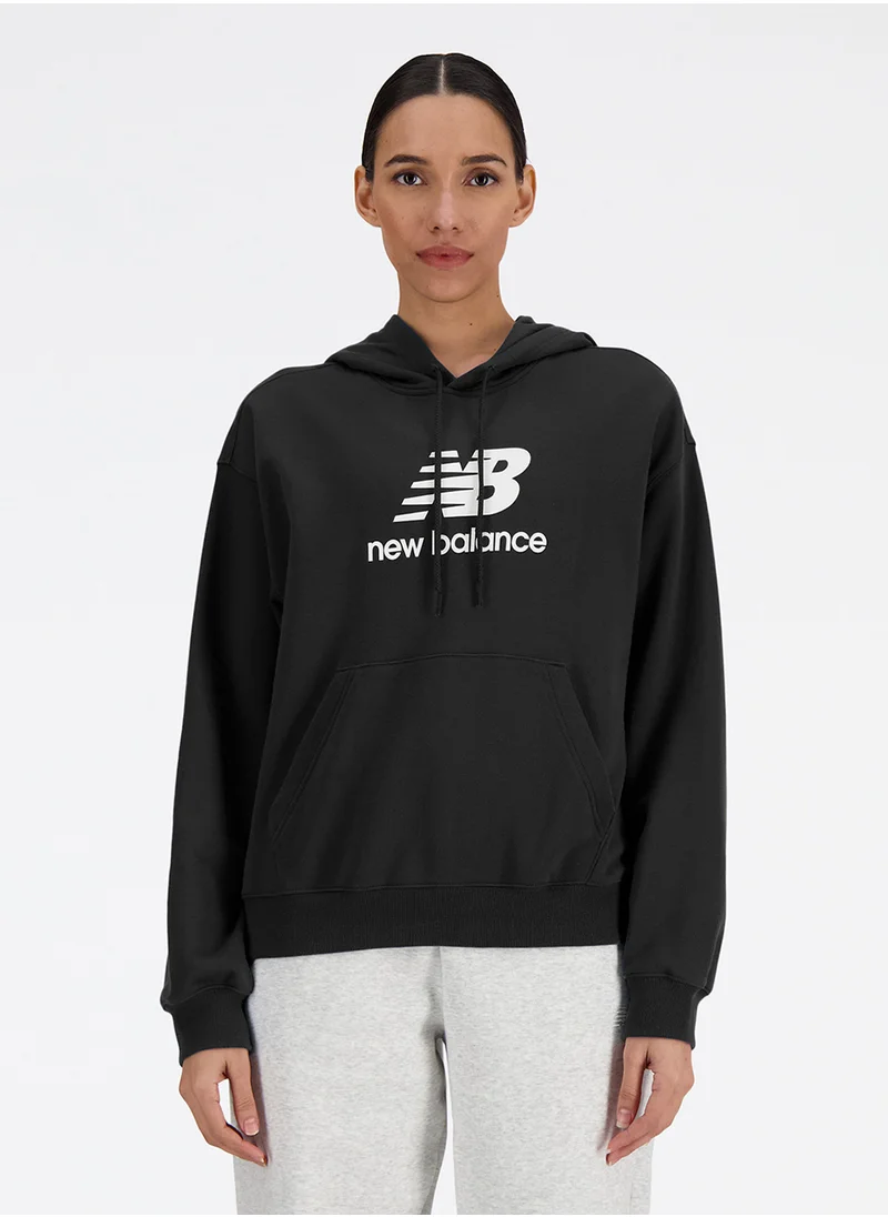 New Balance Essentials French Terry Logo Hoodie