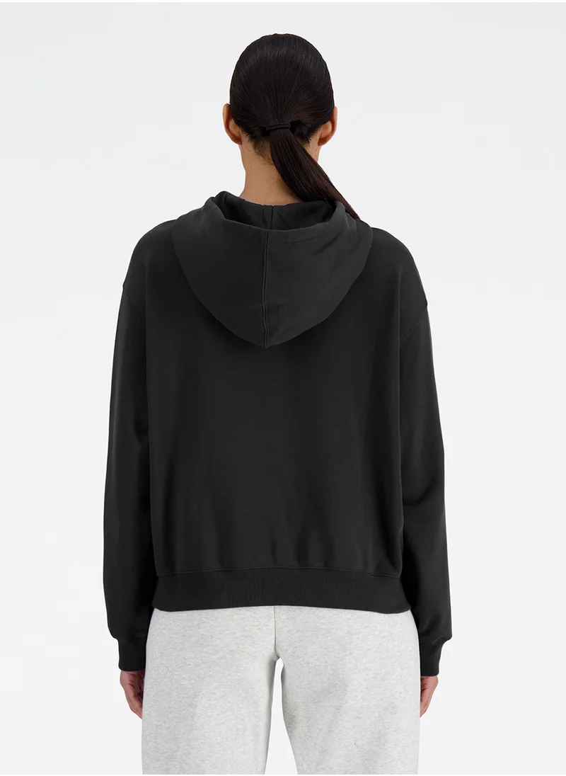 New Balance Essentials French Terry Logo Hoodie