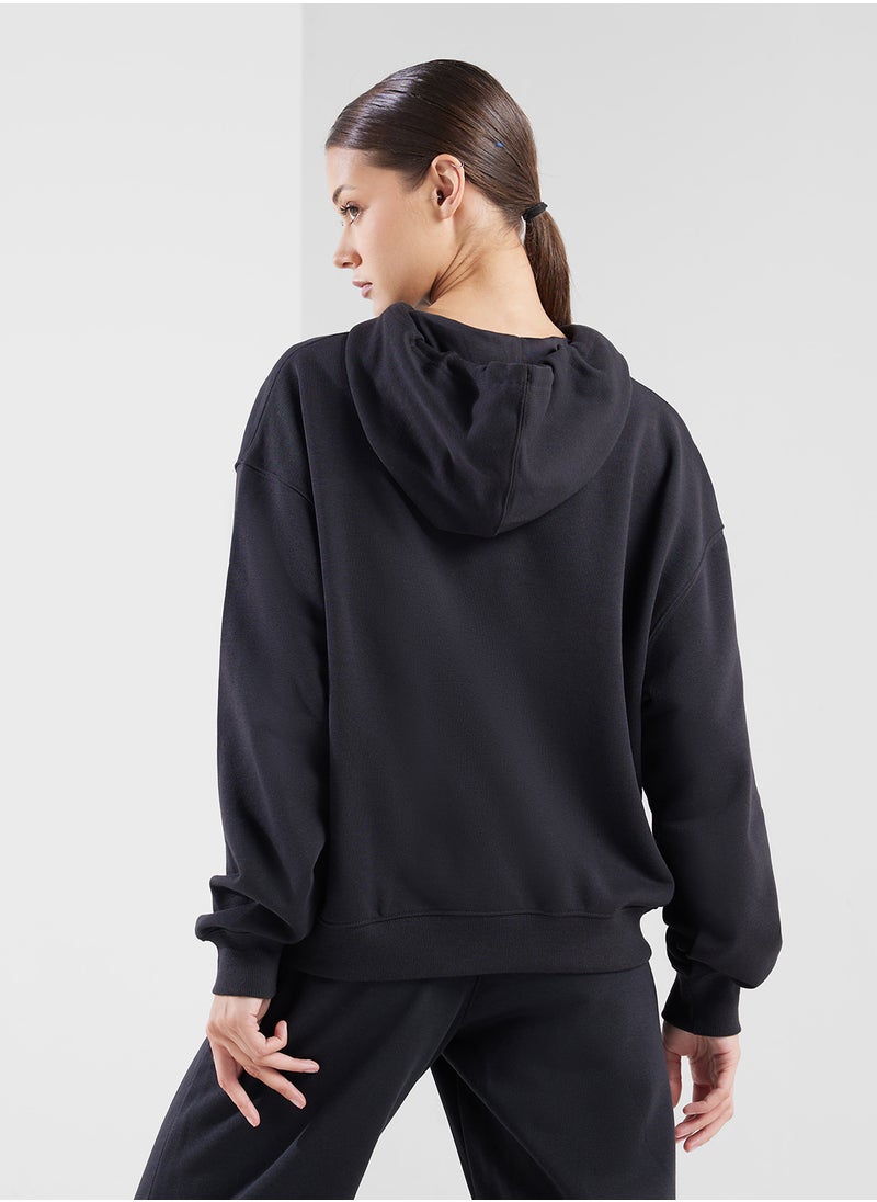 New Balance Essentials French Terry Logo Hoodie  - Image 2