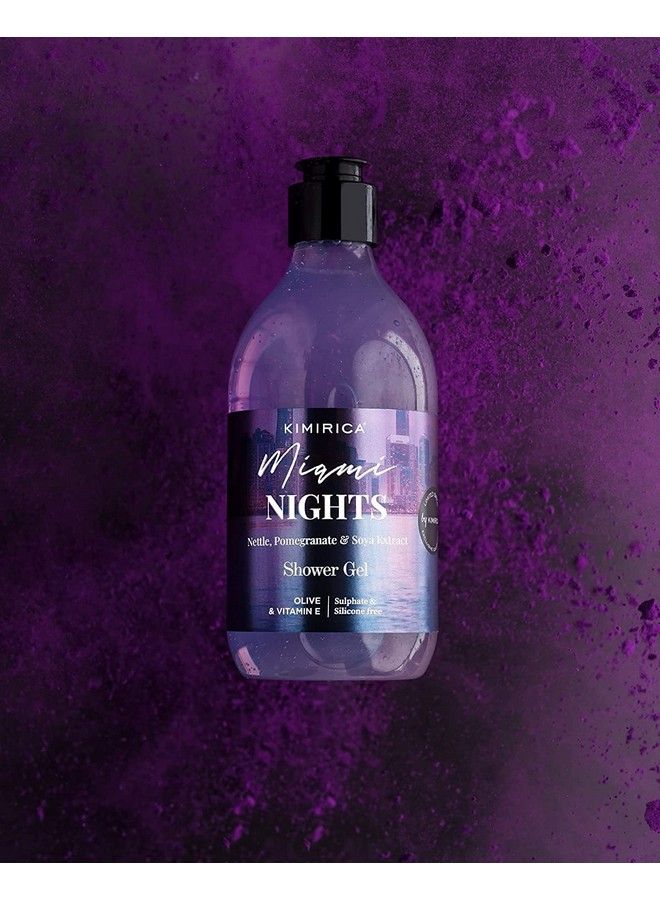 KIMIRICA Miami Nights Shower Gel And Summer Body Lotion Duo ; Gift Set Of 2 ; 100% Vegan Paraben And Sls Free (Miami Nights Shower Gel 300Ml) - Image 3