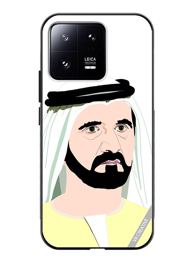 VR CREATIVE Protective Case Cover For Xiaomi 13 Sheikh Mohammed Bin Rashid Al Maktoum Design Multicolour - Image 1