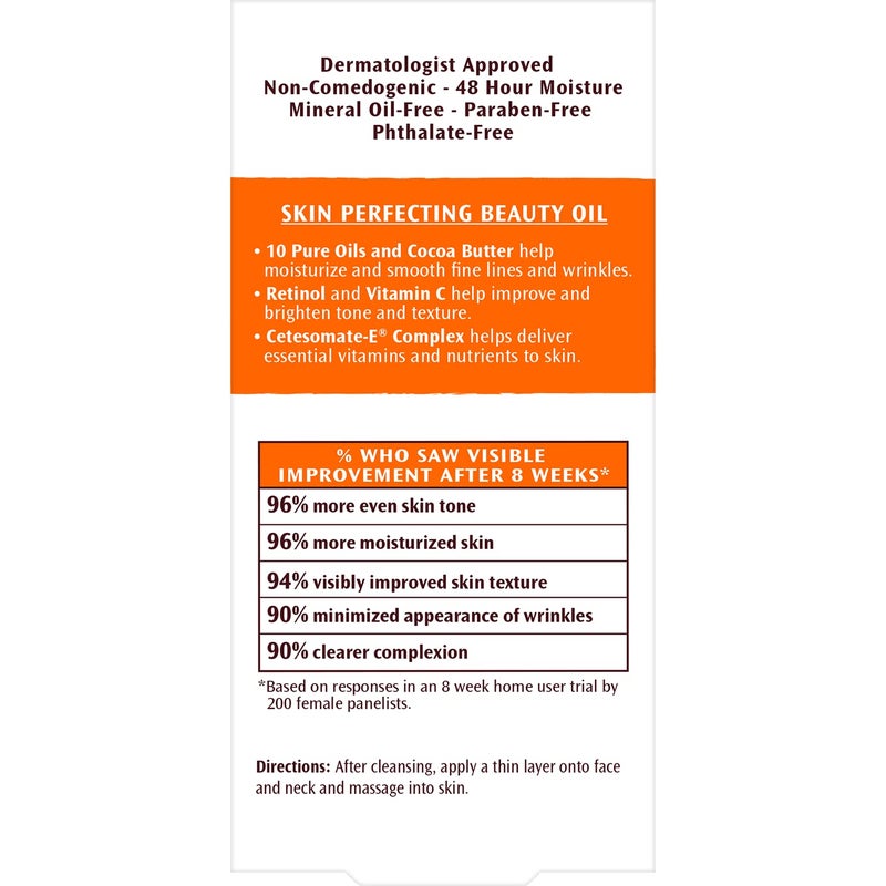 PALMER'S Palmers Skin Therapy Face Oil Cocoa Butter Formula with Rosehip for Fine Lines Wrinkles Dark Spots Uneven Skin Tone Ageing Skin 30ml  - Image 2