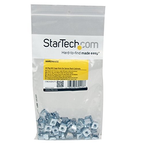 StarTech Cage Nuts for Cabinet Rails - Pkg of 50 - Image 3