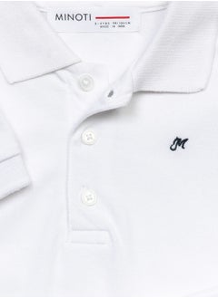 MINOTI Kids Girls Polo Dress With A Frill  - Image 3