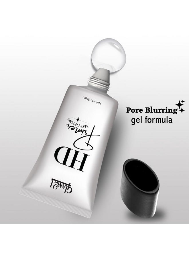 Glam 21 - Face Primer For Easy Makeup & Pore Minimize | Gel-Like Texture | Perfect Coverage | Lightweight | With Skin-Softening Apricot Essence |25 Gm - Image 1