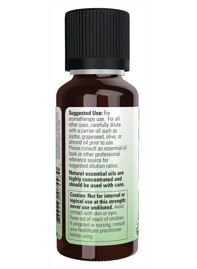 now Essential Oils, Organic Oregano Oil, Comforting Aromatherapy Scent, Steam Distilled, 100% Pure, Vegan, Child Resistant Cap, 1-Ounce  - Image 3